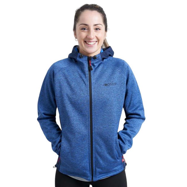 Rooster Damen Sweatjacke 'Hooded Tech Sweater'